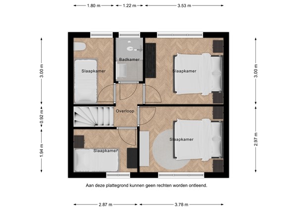 Floorplan - Ringlaan 9, 4511 HD Breskens